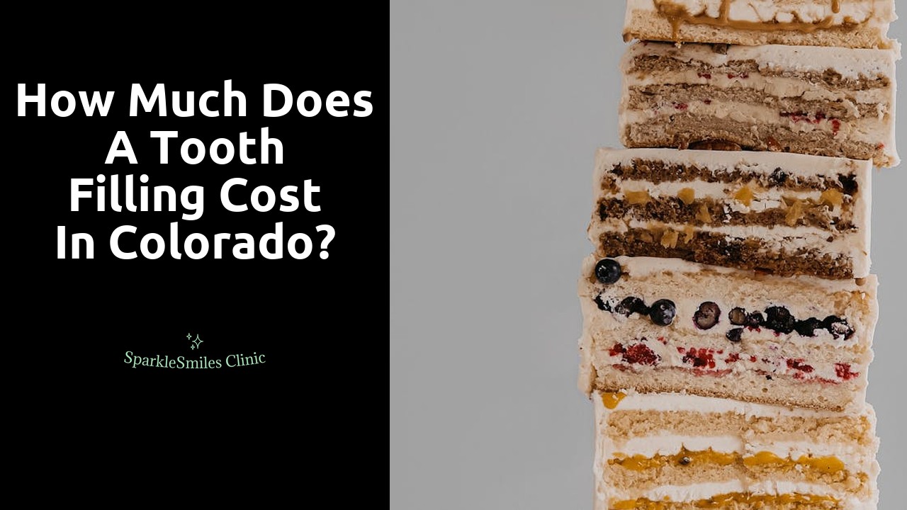 How much does a tooth filling cost in Colorado?